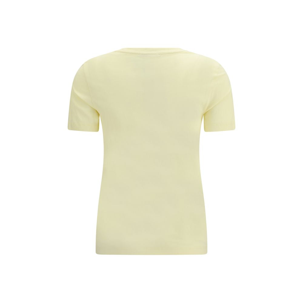 T-shirt bicolore en coton Maison Kitsuné