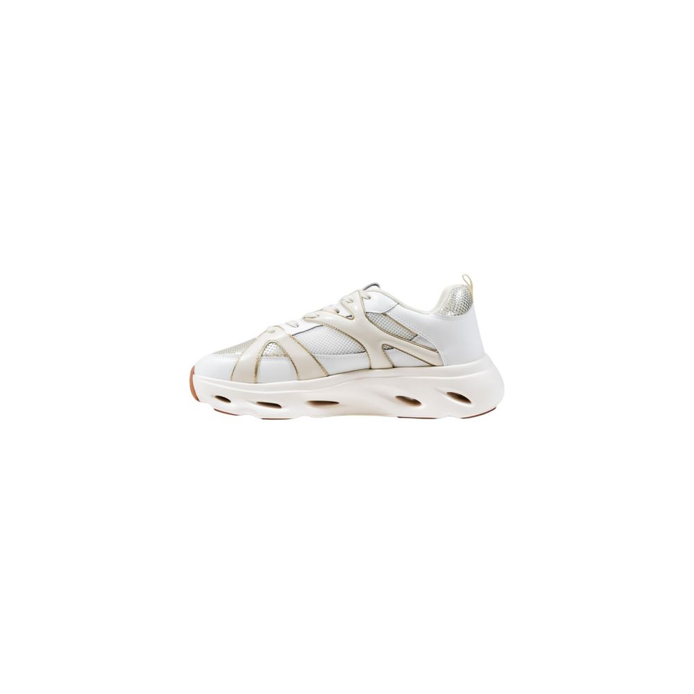 PINKO PINK 06 White Leather Athletic Sneakers for Women