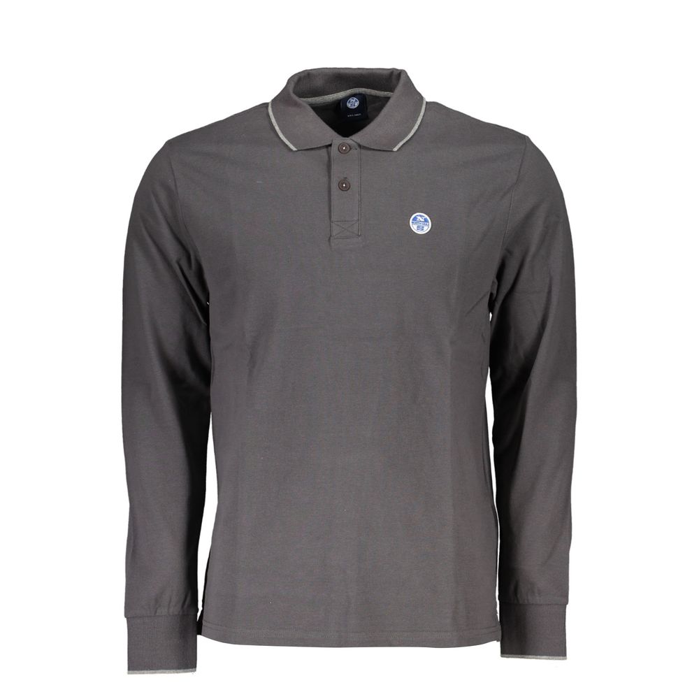 North Sails Grijs Katoen Heren Polo