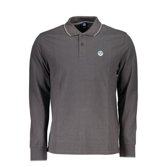 North Sails Grijs Katoen Heren Polo