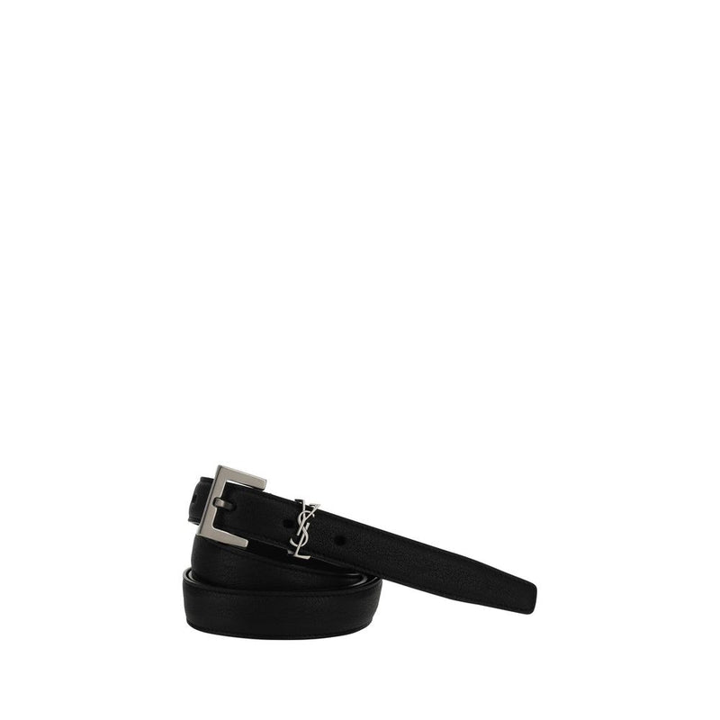 Saint Laurent Zwarte Lam Ovis Aries Aries Dunne Riem