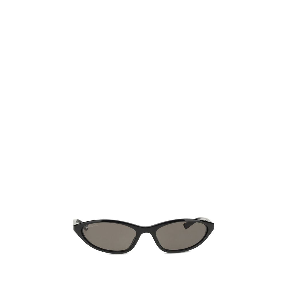 Lunettes de soleil Balenciaga noires en acétate