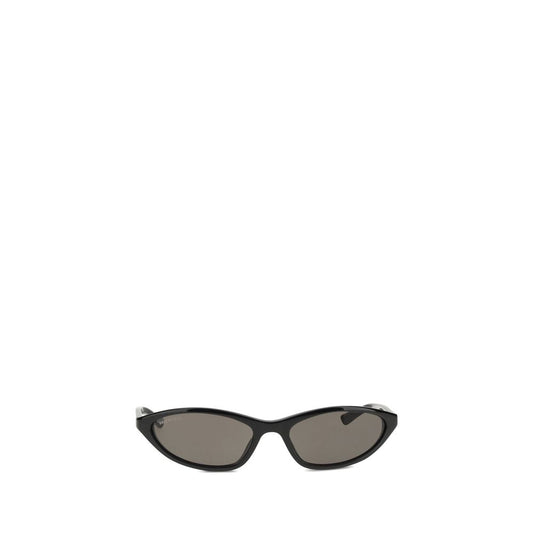 Lunettes de soleil Balenciaga noires en acétate
