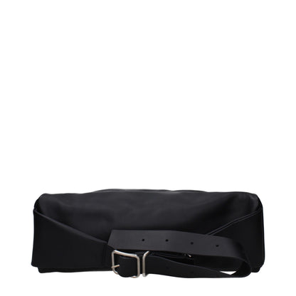 Jil Sander Zwart Leren Rugzak