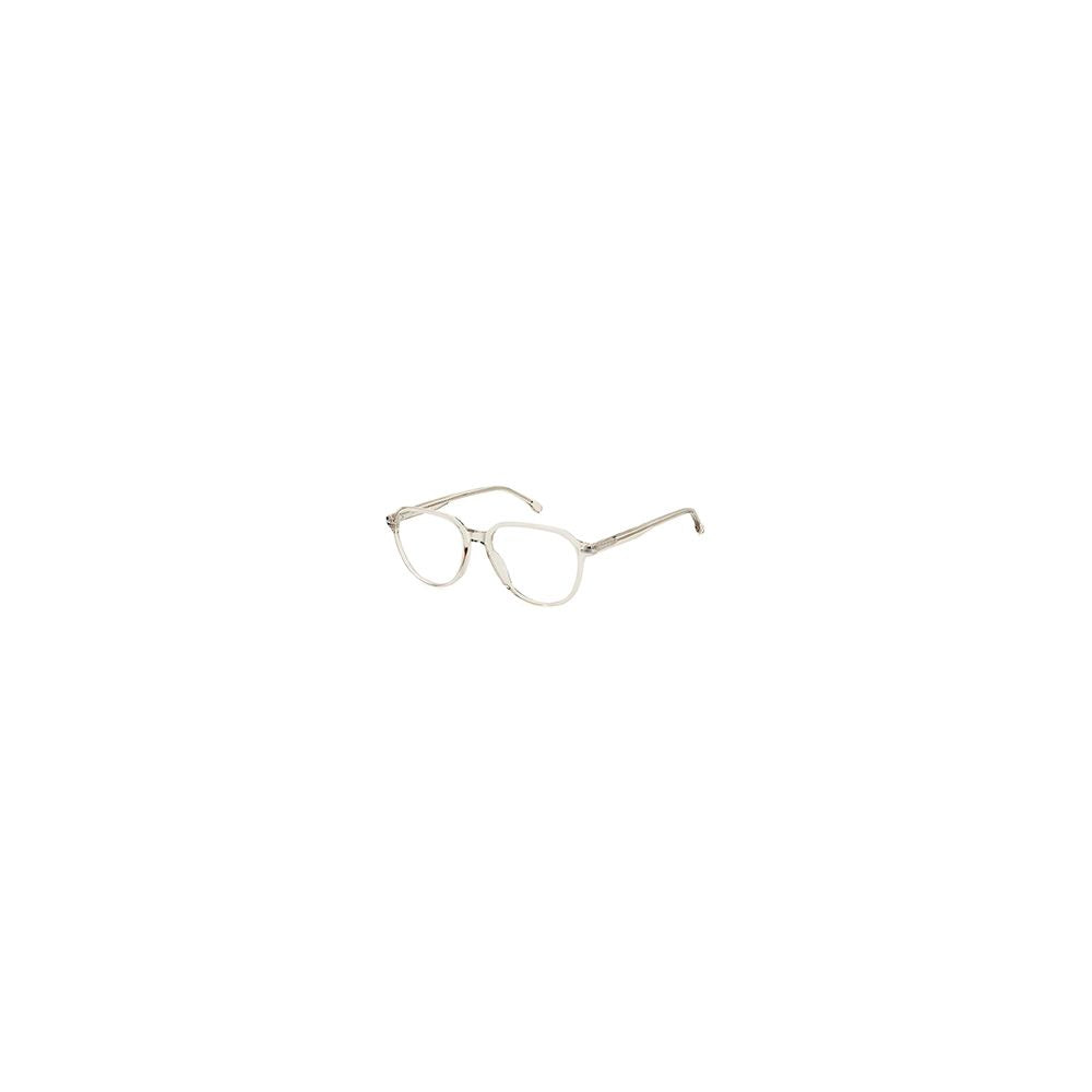 Carrera Beige Acetate Glasses (Frames) - Stylish Round Design