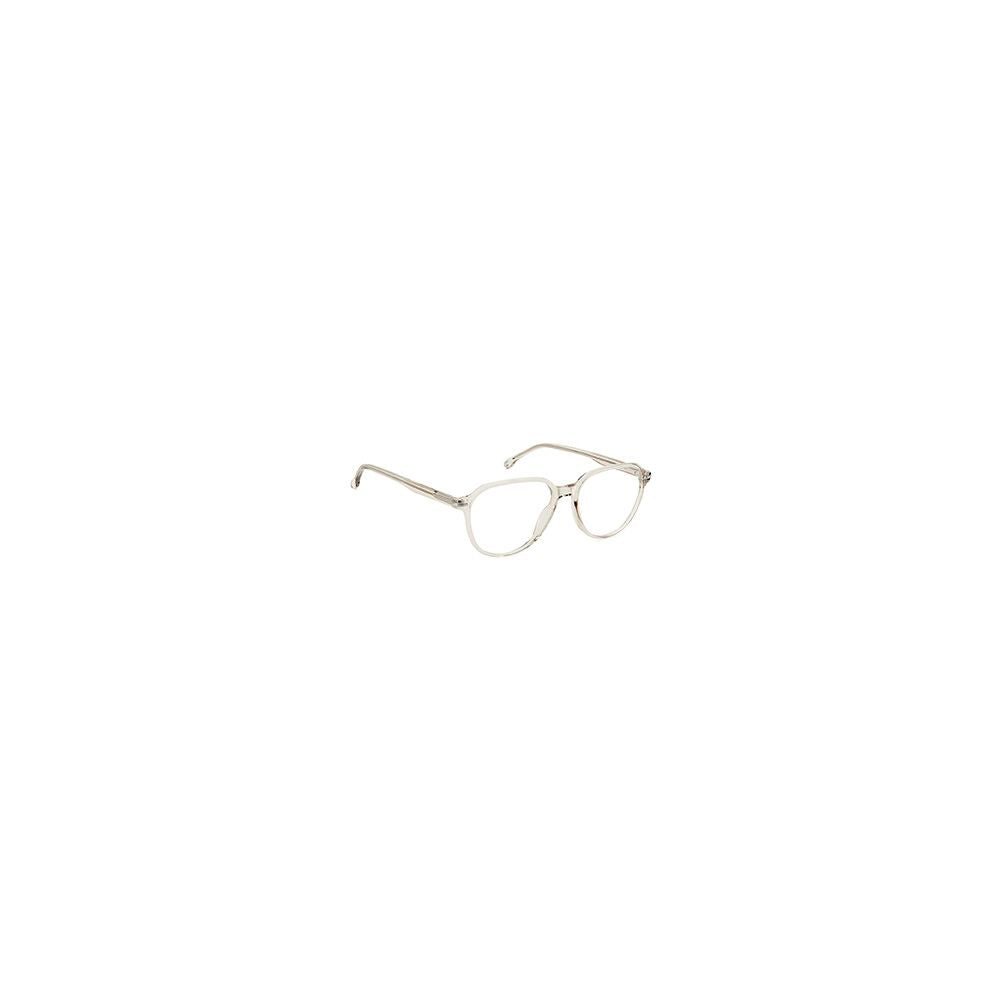 Carrera Beige Acetate Glasses (Frames) - Stylish Round Design