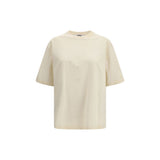 Golden Goose Star T-shirt Beige Cotton Sportswear