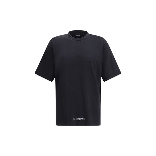 C.P. Company Zwart Katoenen T-Shirt