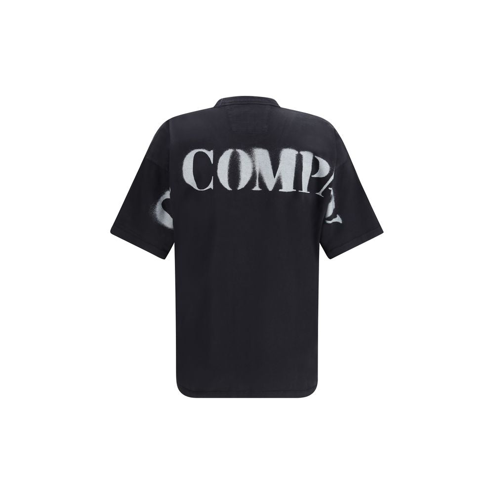 C.P. Company Zwart Katoenen T-Shirt