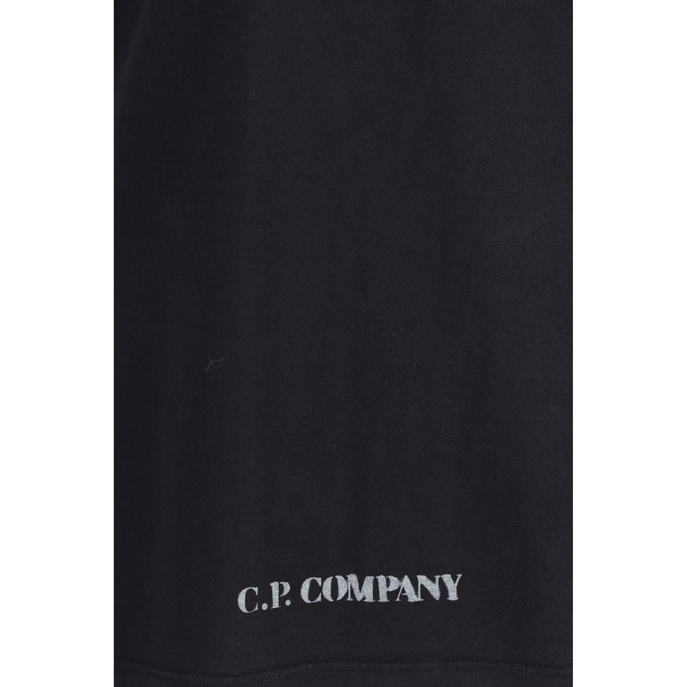 C.P. Company Zwart Katoenen T-Shirt
