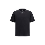 C.P. Company Black Cotton Printed Pogo T-Shirt