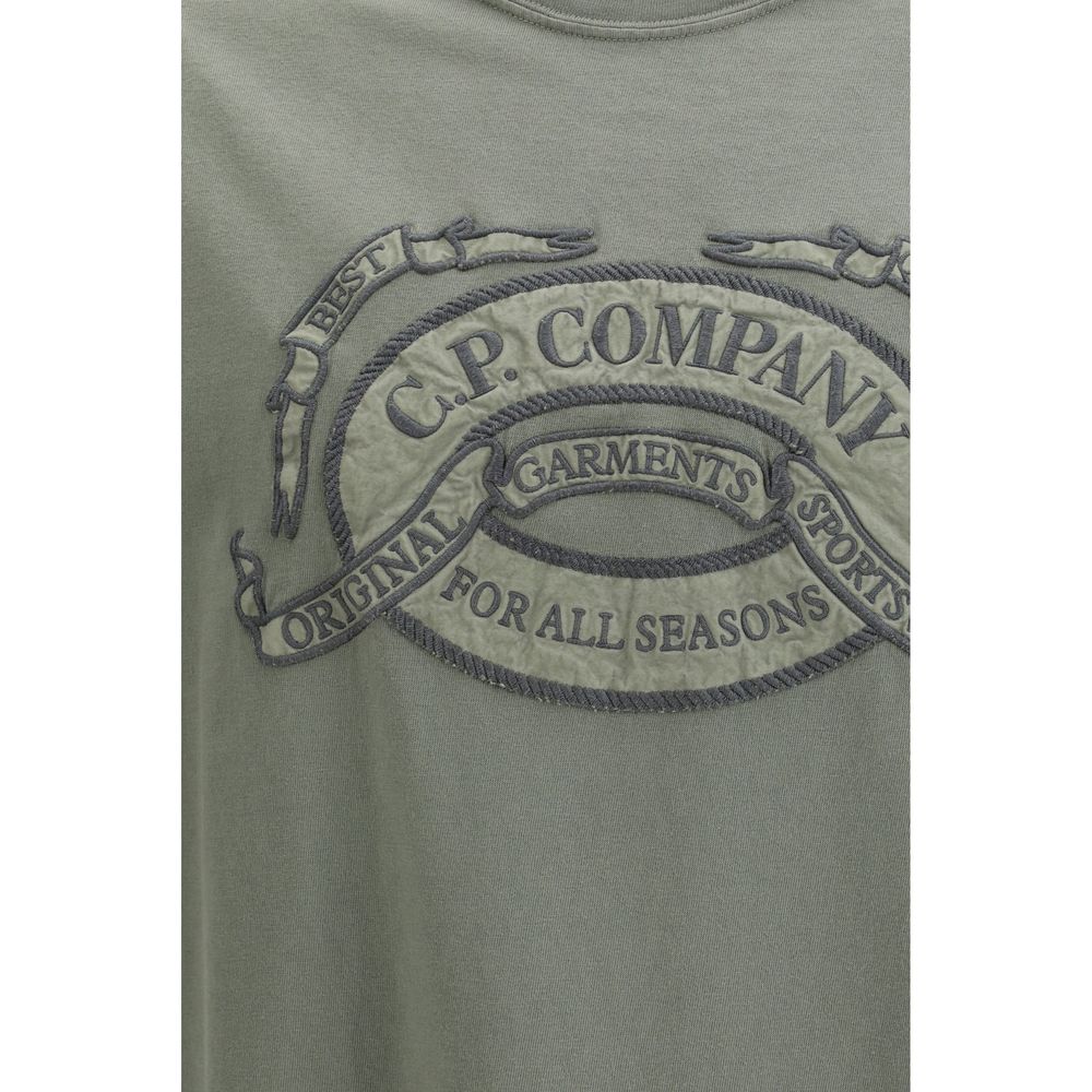 C.P. Company Bicolor Cotton T-Shirt - Modern Boxy Fit