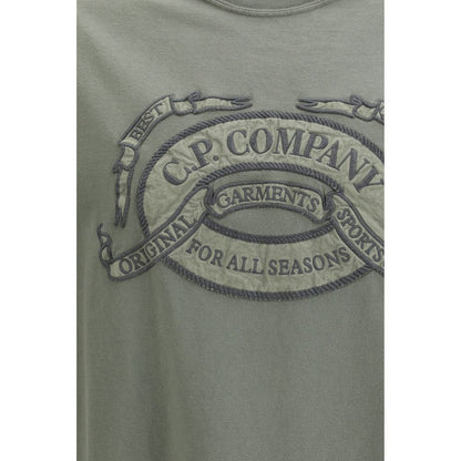 C.P. Company Tweekleurig Katoenen T-shirt