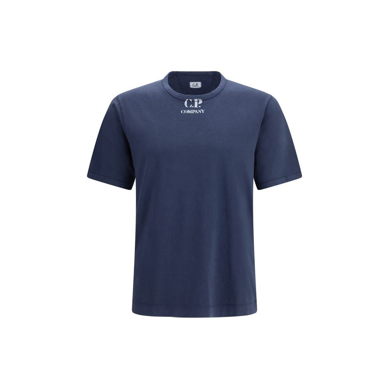 C.P. Company Blauw Katoenen T-shirt