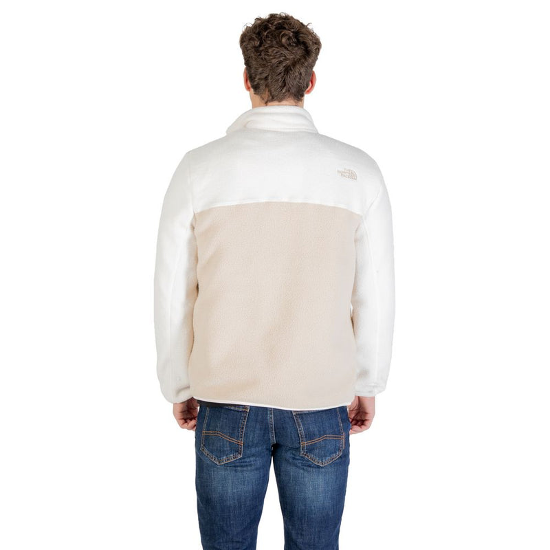 The North Face M Yumiori Full Zip Beige Polyester Sweatshirt