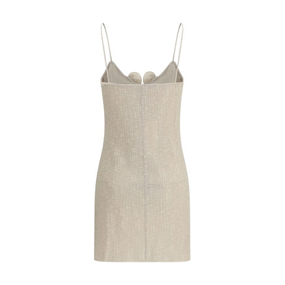 Magda Butrym Beige Lyocell Casual Dress