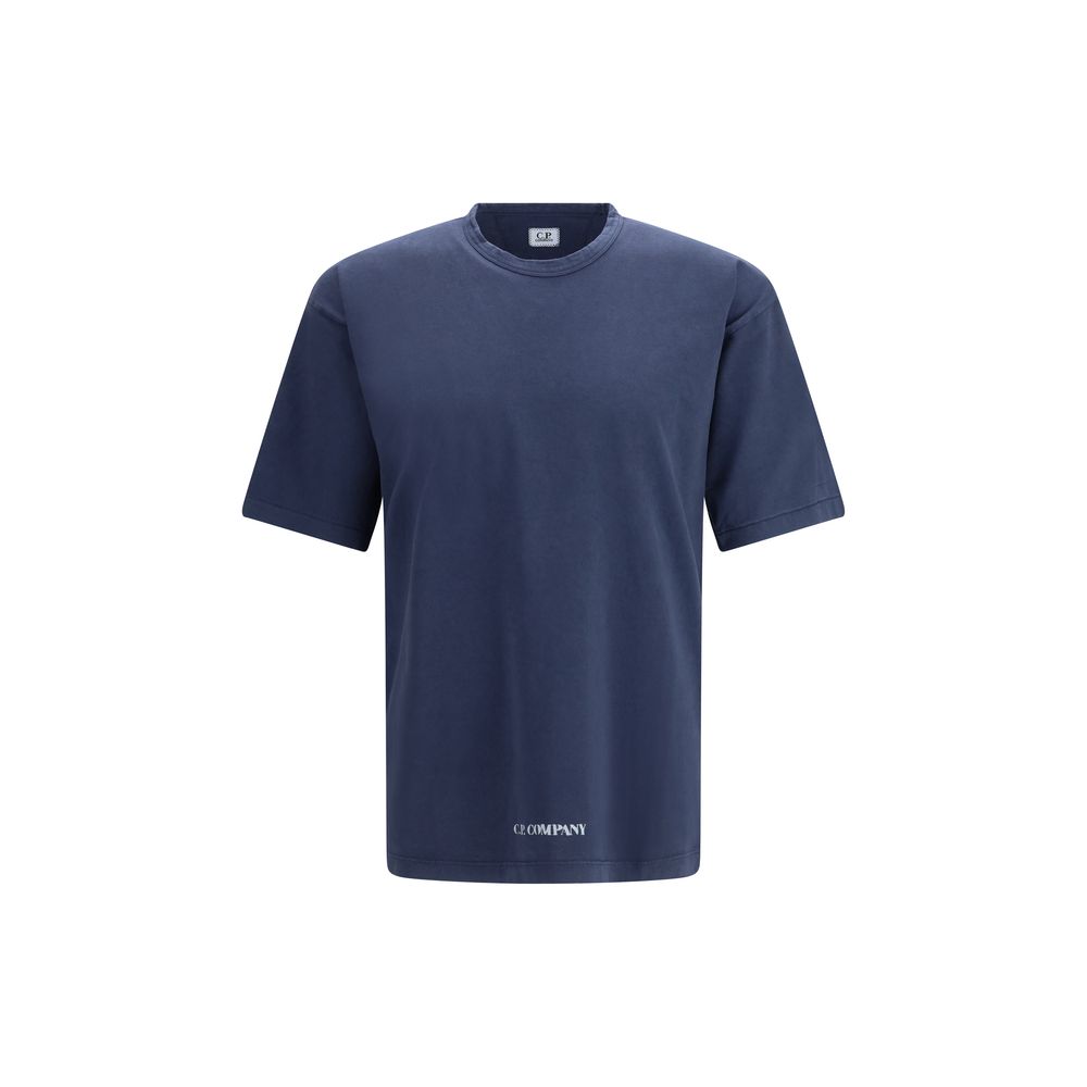 C.P. Company Blue Cotton T-Shirt - Modern Urban Style