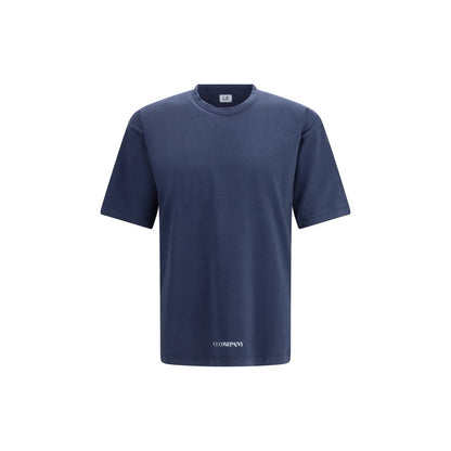C.P. Company Blauw Katoenen T-shirt