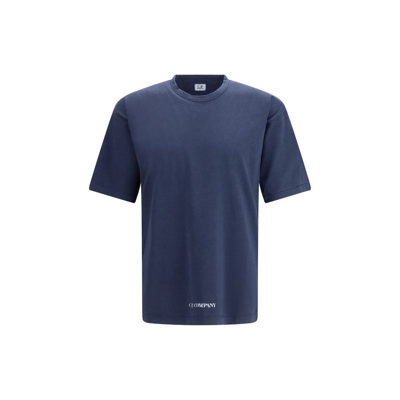 C.P. Company Blauw Katoenen T-shirt