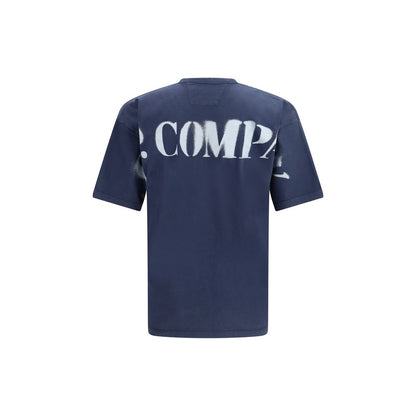 C.P. Company Blauw Katoenen T-shirt