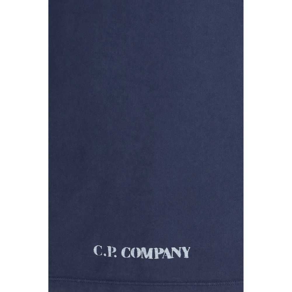 C.P. Company Blue Cotton T-Shirt - Modern Urban Style