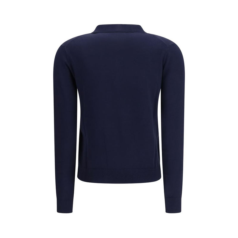 Max Mara Palanca Blue Viscose Sweatshirt for Women