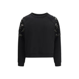 Max Mara Tema Black Polyester Sweatshirt for Women