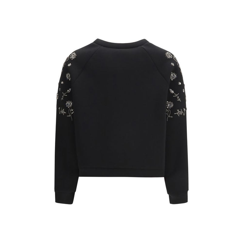 Max Mara Tema Black Polyester Sweatshirt for Women