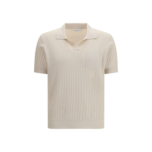 Roberto Collina Beigekleurig Katoenen Poloshirt
