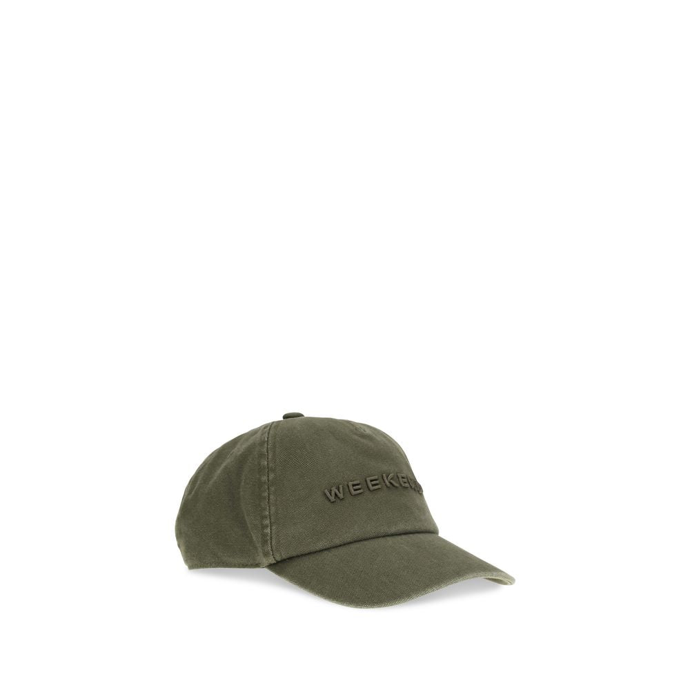 Max Mara Bicolor Cotton Cap - Casual Baseball Hat for Women