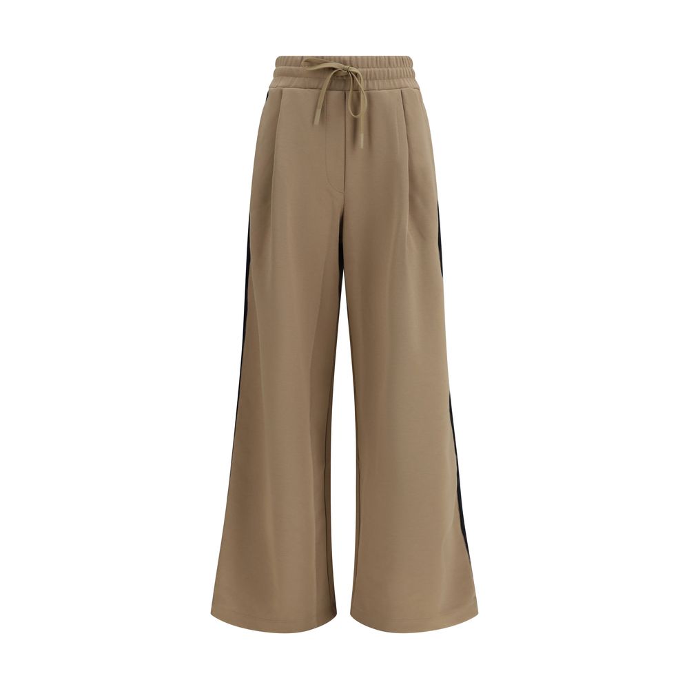 Max Mara Perdoni Beige Cotton Casual Pants