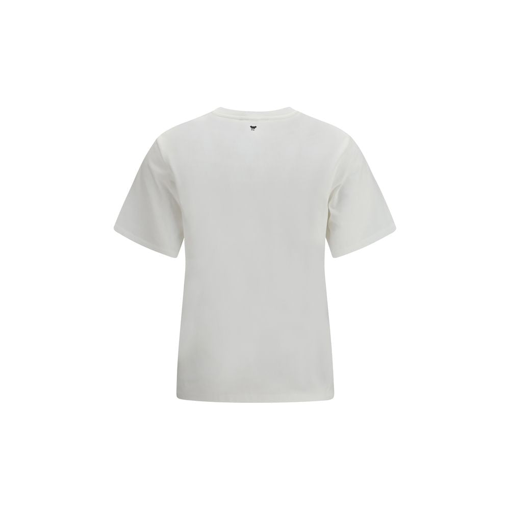 T-shirt blanc en coton Max Mara