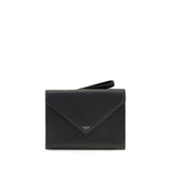 Portefeuille Ferragamo Bos Taurus en cuir de veau noir