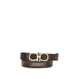 Ceinture Ferragamo Bos Taurus Regular en cuir de veau marron