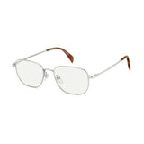 David Beckham Gray Metal Glasses (Frames) - Stylish Eyewear for Men