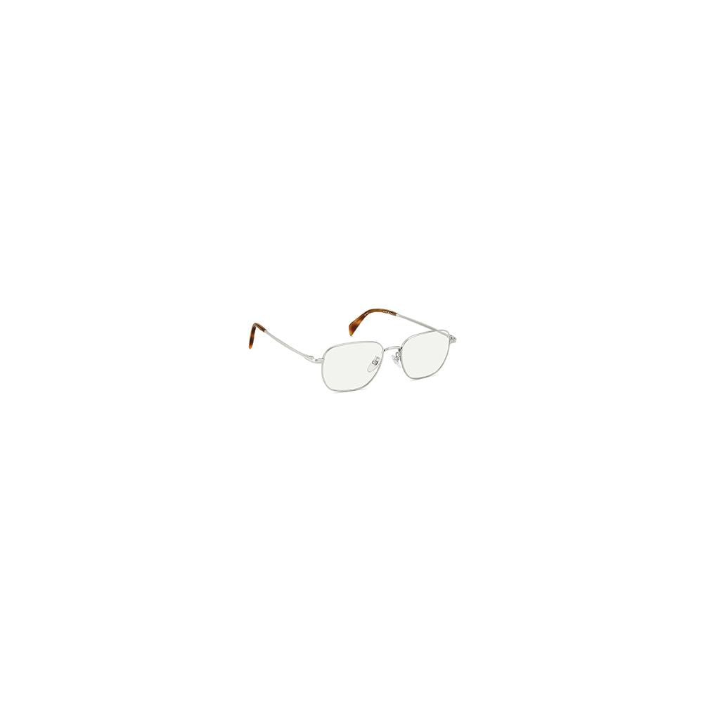 David Beckham Gray Metal Glasses (Frames) - Stylish Eyewear for Men