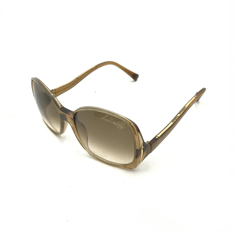 Lunettes de soleil Louis Vuitton Brown Speckling Acetate Frame