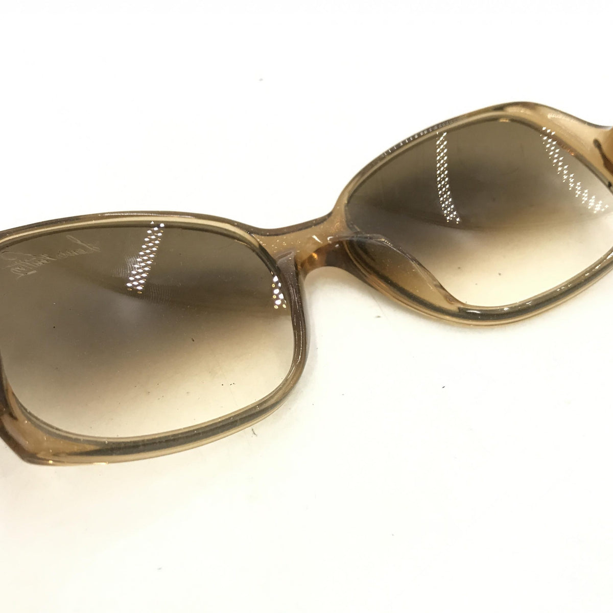 Lunettes de soleil Louis Vuitton Brown Speckling Acetate Frame