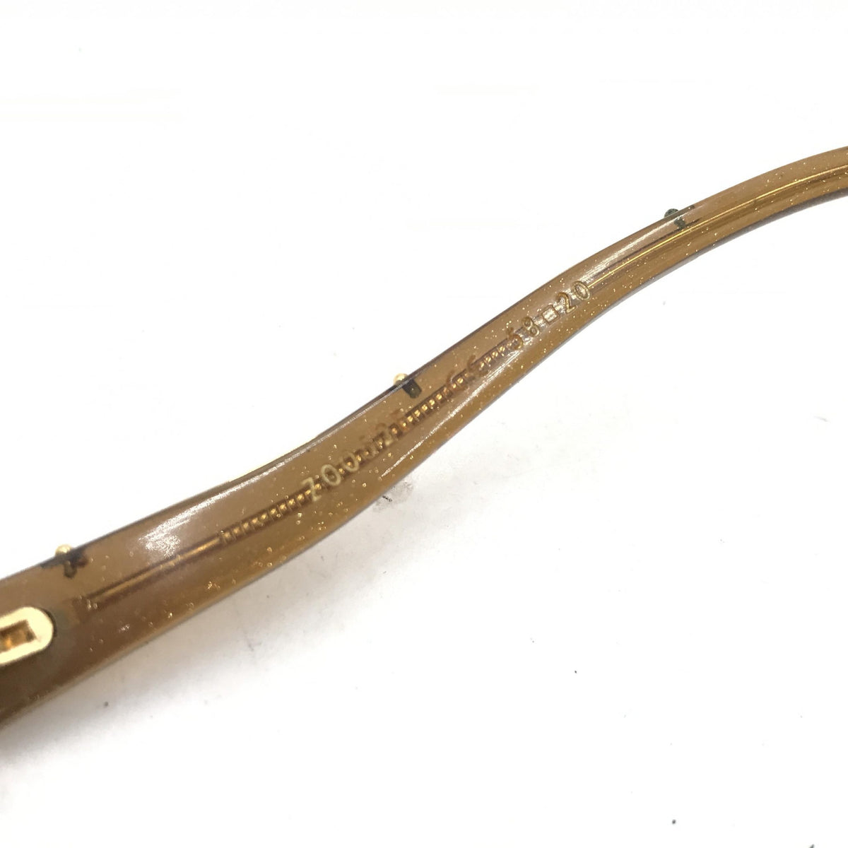 Lunettes de soleil Louis Vuitton Brown Speckling Acetate Frame