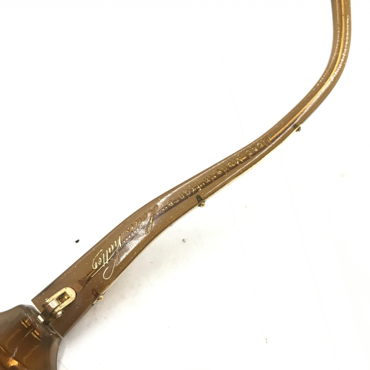 Lunettes de soleil Louis Vuitton Brown Speckling Acetate Frame