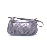Gucci Metallic Guccissima Lovely Shoulder Bag in Lavender