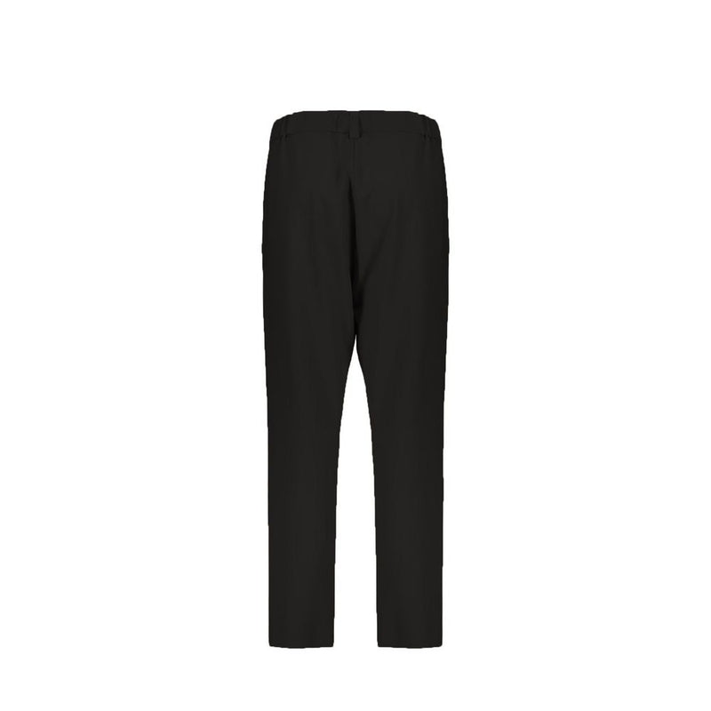 Herno Black Elastane Casual Pants for Women