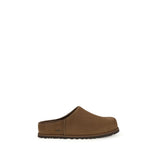 UGG Brown Calf Leather Bos Taurus Mules for Men