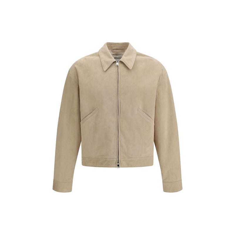 Valstar Blouson Bomber Beige Agneau Ovis Aries Aries