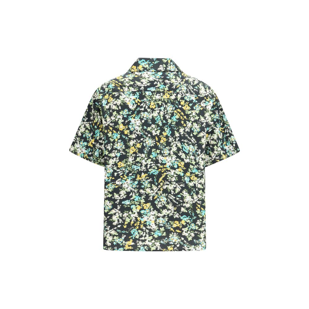 Valentino Multicolor Cotton Pattern Shirt - Oversized Fit