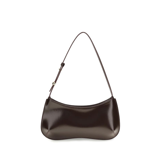 Sac bandoulière Jacquemus Bos Taurus en cuir de veau marron