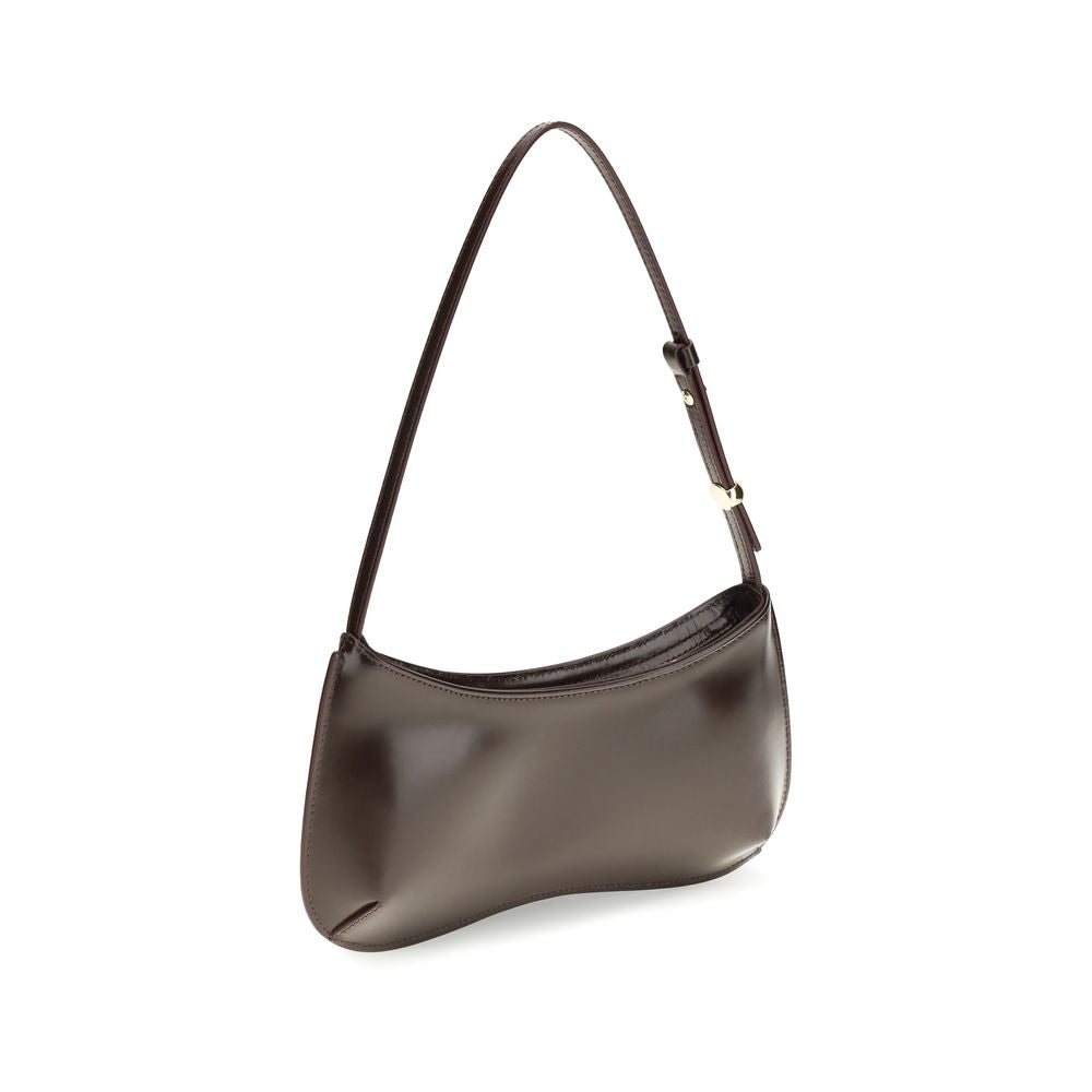 Sac bandoulière Jacquemus Bos Taurus en cuir de veau marron