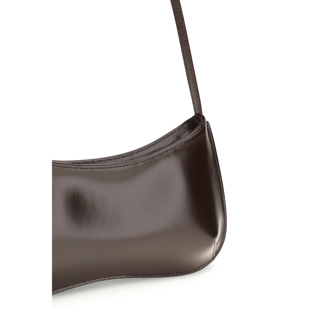 Sac bandoulière Jacquemus Bos Taurus en cuir de veau marron
