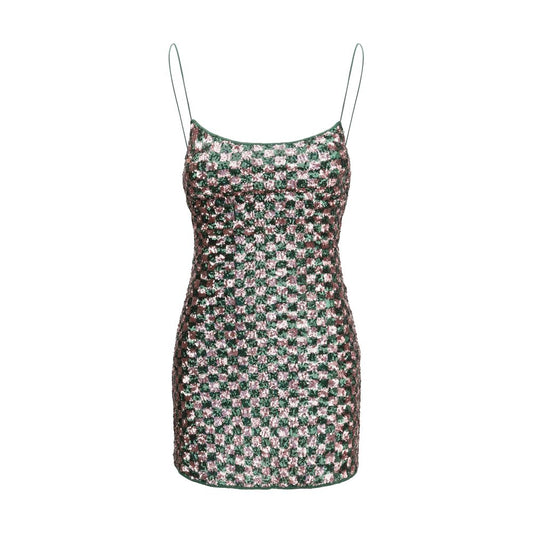 Robe de cocktail Oséree multicolore en polyester