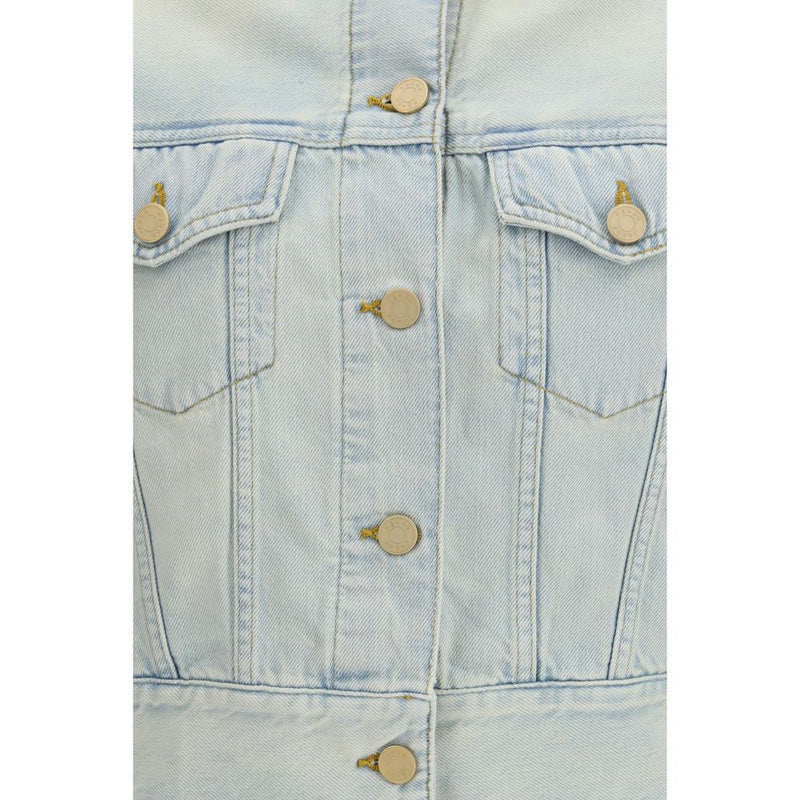 Jacob Cohen Blue Cotton Denim Jacket for Women